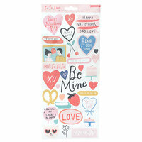 Crate Paper - La La Love Collection - Cardstock Stickers