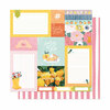 American Crafts - It's All Good Collection - 12 x 12 Double Sided Paper - Easy As Pie