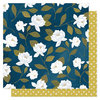 1 Canoe 2 - Goldenrod Collection - 12 x 12 Double Sided Paper- Raleigh Floral
