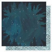 1 Canoe 2 - Goldenrod Collection - 12 x 12 Double Sided Paper- Midnight Forest