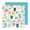 Crate Paper - Sunny Days Collection - 12 x 12 Double Sided Paper - Sunkissed