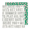 Crate Paper - Sunny Days Collection - 12 x 12 Double Sided Paper - Bright Days