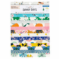 Maggie Holmes - Sunny Days Collection - 6 x 8 Paper Pad with Foil Accents