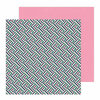 Crate Paper - All Heart Collection - 12 x 12 Double Sided Paper - Hustle