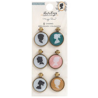 Maggie Holmes - Heritage Collection - Portrait Charm Embellishments