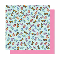 American Crafts - Head in The Clouds Collection - 12 x 12 Double Sided Paper - Let's Dream