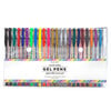 American Crafts - Office - 48 Piece - Rainbow Stripe Gel Pens