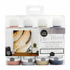 American Crafts - Color Pour Collection - Pre-Mixed Paint Pouring Kit - Metallic - Meteor Shower