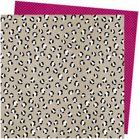 American Crafts - Slice Of Life Collection - 12 x 12 Double Sided Paper - Spotted Here
