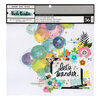 Vicki Boutin - Let's Wander Collection - 12 x 12 Paper Pad - Mixed Media with Foil Accents