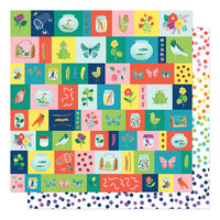 Shimelle Laine - Never Grow Up Collection - 12 x 12 Double Sided Paper - Small Discoveries