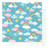 Shimelle Laine - Never Grow Up Collection - 12 x 12 Double Sided Paper - Enchanted Sky