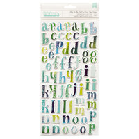 American Crafts - Never Grow Up Collection - Thickers - Alpha - Foam - Here We Go