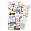 Crate Paper - Sweet Story Collection - 6 x 12 Cardstock Stickers