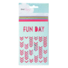 American Crafts - Dear Lizzy Polka Dot Party Collection - Die Cut Card Set