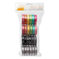 American Crafts - Amy Tangerine Collection - Plus One - Ribbon Value Pack - 24 Spools
