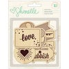 American Crafts - Shimelle Collection - Wood Veneer Shapes
