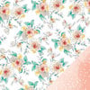 American Crafts - Amy Tangerine Collection - Stitched - 12 x 12 Double Sided Paper - Flora