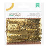 American Crafts - DIY Shop 2 Collection - Sequin Ribbon - Gold