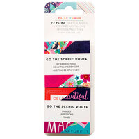 Paige Evans - Go the Scenic Route Collection - 2 x 2 Paper Pad - Swatch Book