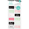 Heidi Swapp - Hello Beautiful Collection - Memory Planner - Puffy Stickers - Chat Bubbles