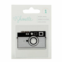 American Crafts - Shimelle Collection - True Stories - Clear Acrylic Stamps - Camera