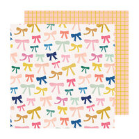 Maggie Holmes - Sweet Story Collection - 12 x 12 Double Sided Paper - Ponytail