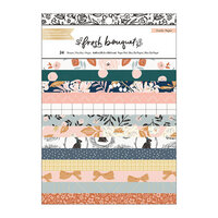 Crate Paper - Fresh Bouquet Collection - 6 x 8 Paper Pad with Foil Accents