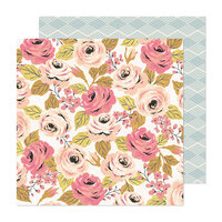 Maggie Holmes - Marigold Collection - 12 x 12 Double Sided Paper - Full of Grace