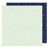 American Crafts - Starshine Collection - 12 x 12 Double Sided Paper - Hubble