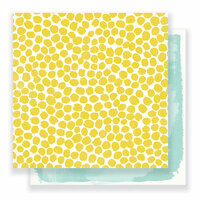 Crate Paper - Gather Collection - 12 x 12 Double Sided Paper - Sunshine