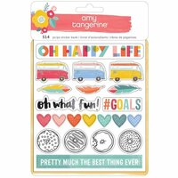 American Crafts - Oh Happy Life Collection - Sticker Book