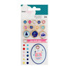 American Crafts - Lovely Day Collection - Enamel Dots, Buttons, Tags