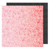 American Crafts - On A Whim Collection - 12 x 12 Double Sided Paper - Think Pink