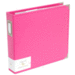 Becky Higgins - Project Life - Faux Leather Album - 12 x 12 - D-Ring - Blush