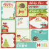 Imaginisce - Colors of Christmas Collection - 12 x 12 Double Sided Paper - Holiday Wishes
