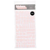 American Crafts - Thickers - Foam Letter Stickers - Giggles Pink
