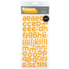 American Crafts - Puffy Thickers - City Slicker Letter Stickers -Chit Chat - Tangerine, CLEARANCE