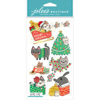 EK Success - Jolee's Boutique - 3 Dimensional Stickers - Meowy Christmas