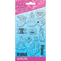 EK Success - Disney Collection - Clear Silicone Stamps - Princess