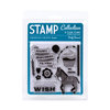 American Crafts - Confetti Collection - Clear Acrylic Stamps - Party Animal