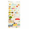 Die Cuts with a View - Playful Pets Collection - Cardstock Stickers with Glitter Accents - Cats