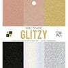 Die Cuts with a View - Glitzy - Glitter Mat Stack - 6 x 6
