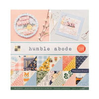 Die Cuts with a View - 12 x 12 Double Sided Paper Stack - Humble Abode - Gloss Finish