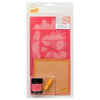 American Crafts - Amy Tangerine Collection - Yes, Please - Embroidery Stencil Kit - Icon - Capture