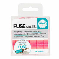 We R Makers - FUSEables Collection - Ruffle Tape - Raspberry