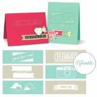We R Makers - True Stories Collection - Embossing Strips - Phrases
