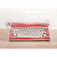 We R Makers - Typecast Collection - Typewriter Cover - Clear