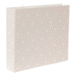 Crate Paper - Oh Darling Collection - Patterned Cloth Album - 12 x 12 D-Ring - Cream