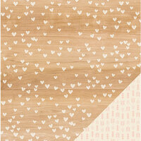 Crate Paper - Kiss Kiss Collection - 12 x 12 Double Sided Paper - Be Mine